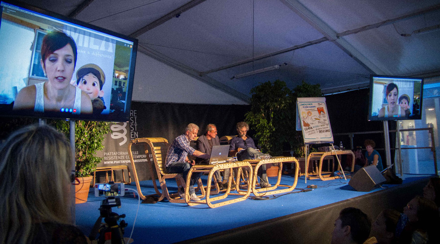 RES palco con angelini e mila